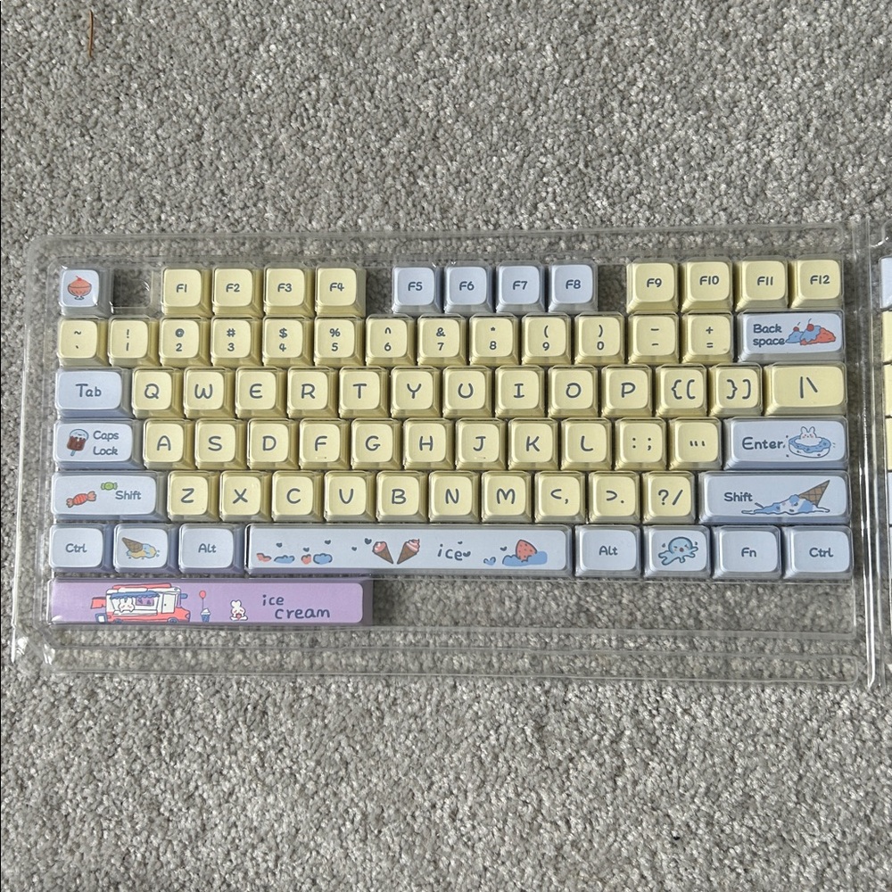 🔥🆕🔥 Ice Cream & Dessert Keycaps Set - Custom Mechanical Keyboard Keys ⌨️ - Picture 2 of 6